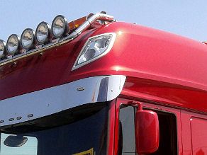 Bara inox proiectoare tavan DAF XF 105 cabina inalta (2)  Pret - Cere oferta